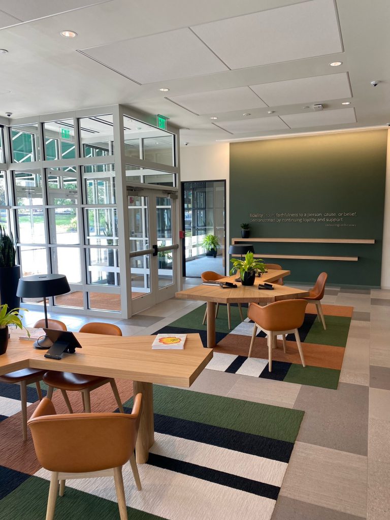 Lobby and waiting room