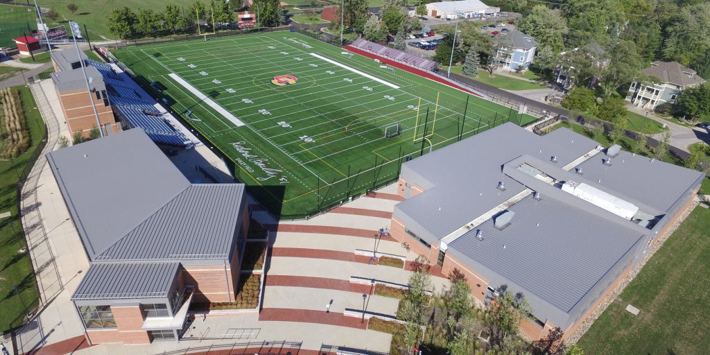 Oberlin College - Knowlton Athetic Center Aerial (best)